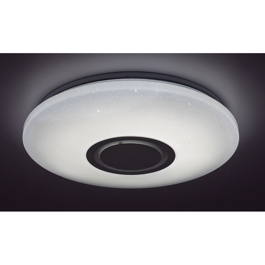 Rabalux - LED RGB Stmívatelné stropní svítidlo s reproduktorem LED/24W/230V Wi-Fi Tuya + dálkové ovládání