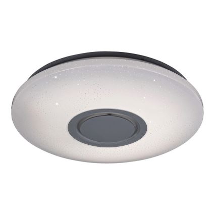 Rabalux - LED RGB Stmívatelné stropní svítidlo s reproduktorem LED/24W/230V Wi-Fi Tuya + dálkové ovládání