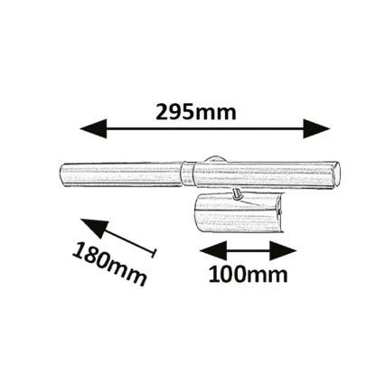 Rabalux - LED Obrazové svítidlo 2xG9/2W/230V