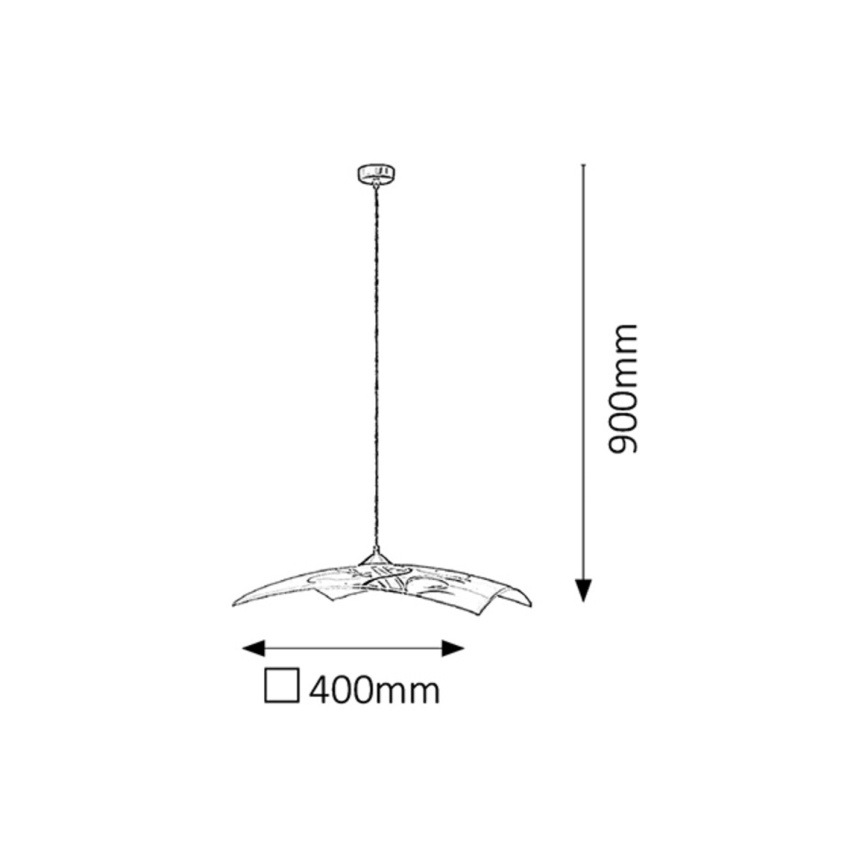 Rabalux - Lustr 1xE27/60W/230V