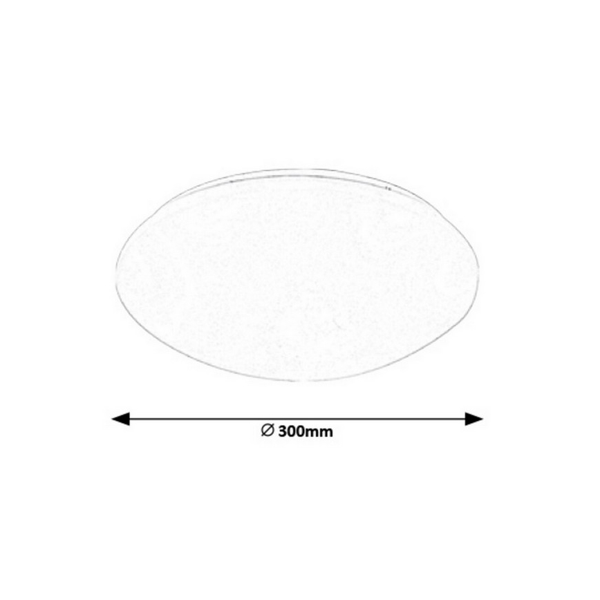 Rabalux - LED RGB Stmívatelné stropní svítidlo na dálkové ovládání LED/16W/230V pr. 30 cm