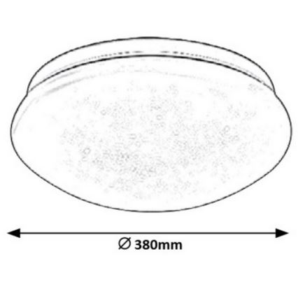 Rabalux - LED Stropní svítidlo LED/24W/230V