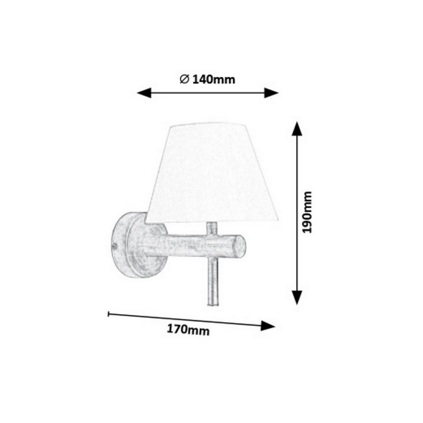 Rabalux - LED Koupelnové nástěnné svítidlo LED/6W/230V IP44
