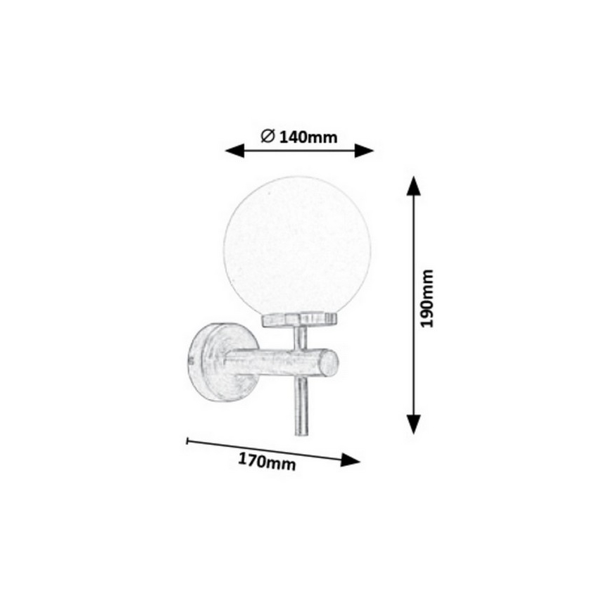 Rabalux - LED Koupelnové nástěnné svítidlo LED/6W/230V IP44