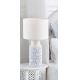 Rabalux - Stolní lampa AGNES 1xE27/60W/230V modrá