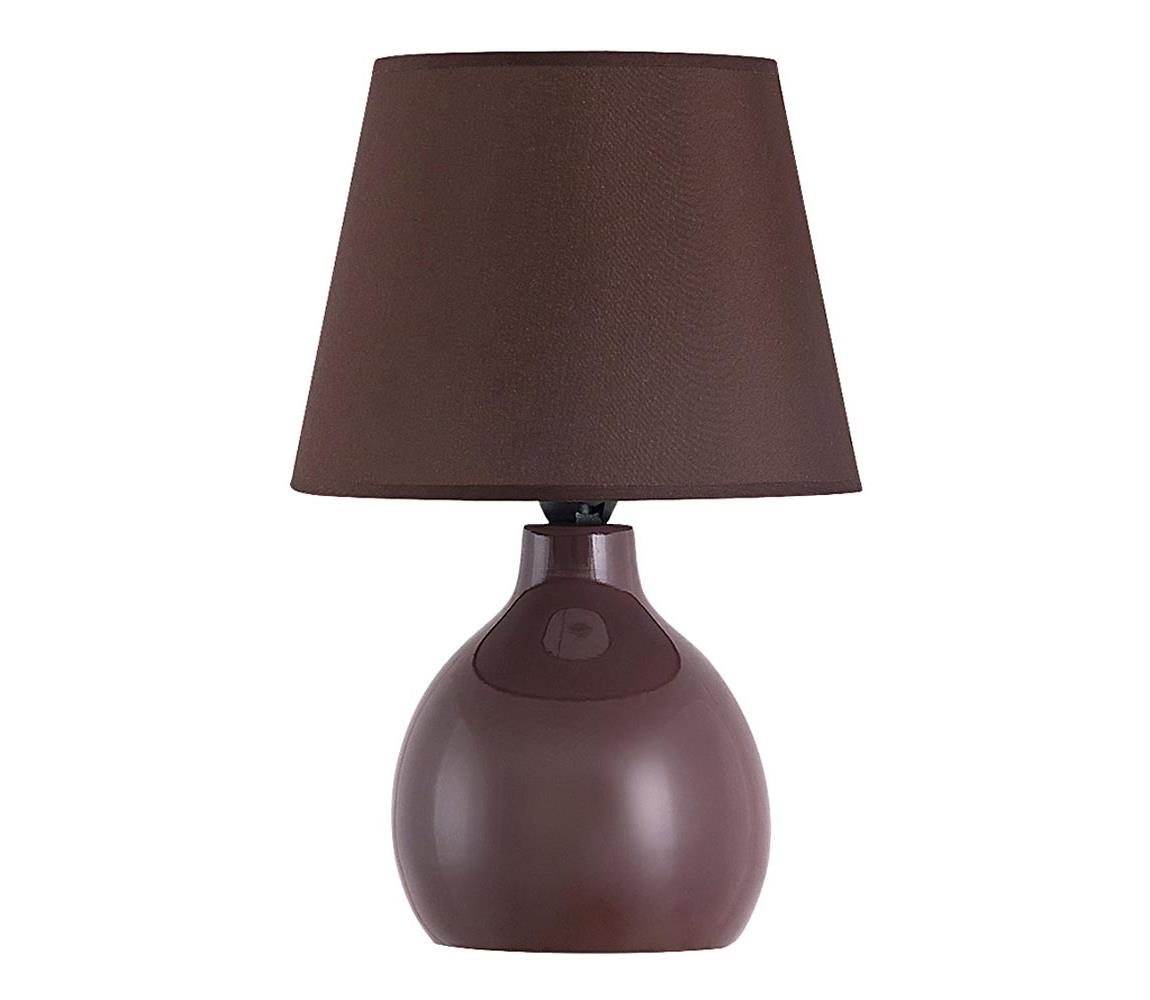 Rabalux Rabalux 4476 - Stolní lampa INGRID 1xE14/40W/230V hnědá 