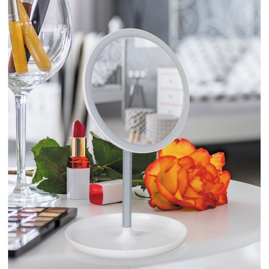 Rabalux - LED Stmívatelné kosmetické zrcátko 1xLED/4W/5V