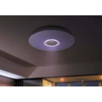 Rabalux - LED RGB Stmívatelné stropní svítidlo 1xLED RGB/24W/230V + dálkové ovládání pr. 40 cm