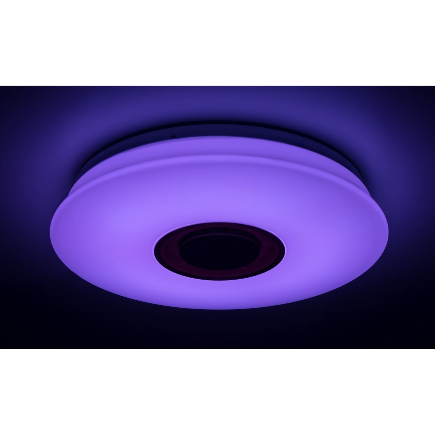 Rabalux - LED RGB Stmívatelné stropní svítidlo 1xLED RGB/24W/230V + dálkové ovládání pr. 40 cm