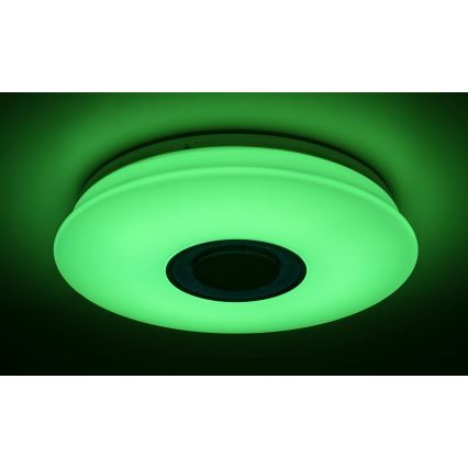 Rabalux - LED RGB Stmívatelné stropní svítidlo 1xLED RGB/24W/230V + dálkové ovládání pr. 40 cm
