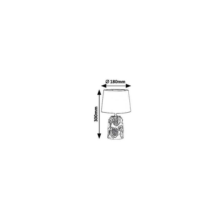 Rabalux - Stolní lampa 1xE14/40W/230V