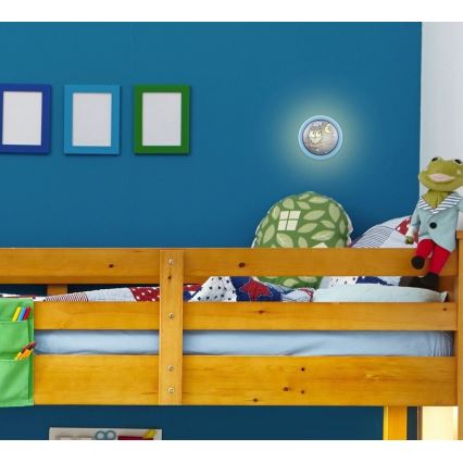 Rabalux - LED Dětské nástěnné svítidlo LED/0,3W/2x AA