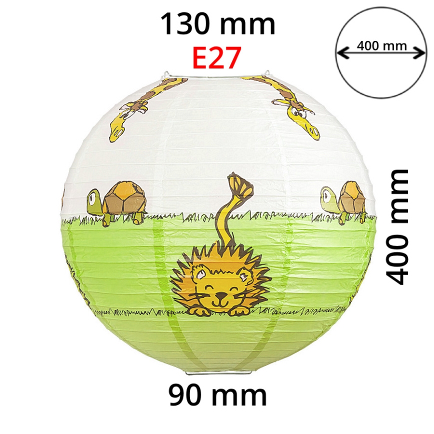 Rabalux 4633 - Dětské stínidlo k dětskému lustru LEON E27 pr. 40 cm