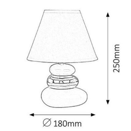 Rabalux - Stolní lampa 1xE14/40W/230V