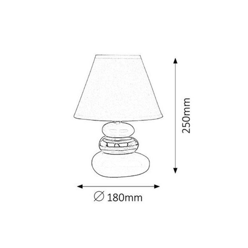 Rabalux - Stolní lampa 1xE14/40W/230V