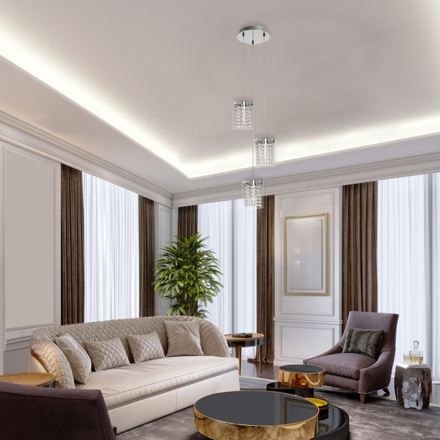 Rabalux - LED Lustr na lanku ASTRELLA 3xLED/6W/230V