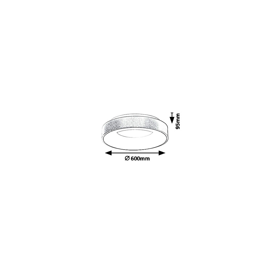 Rabalux - LED Stropní svítidlo CARMELA LED/50W/230V
