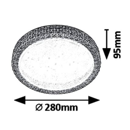 Rabalux - LED Stropní svítidlo LED/18W/230V