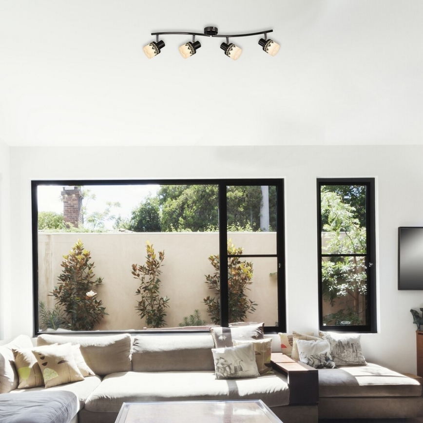 Rabalux - Bodové svítidlo LACEY 4xE14/40W/230V