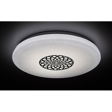 Rabalux - LED RGB Stmívatelné stropní svítidlo LED/24W/230V Wi-Fi 3000-6500K pr. 39,5 cm + dálkové ovládání