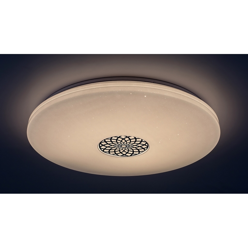 Rabalux - LED RGB Stmívatelné stropní svítidlo LED/40W/230V 3000-6500K Wi-Fi Tuya pr. 60 cm + dálkové ovládání