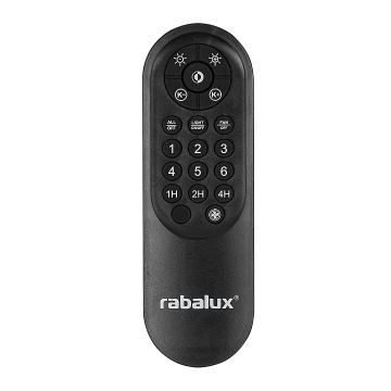 Rabalux - LED Stmívatelné stropní svítidlo s ventilátorem LED/35W/230V 3000-6000K + dálkové ovládání