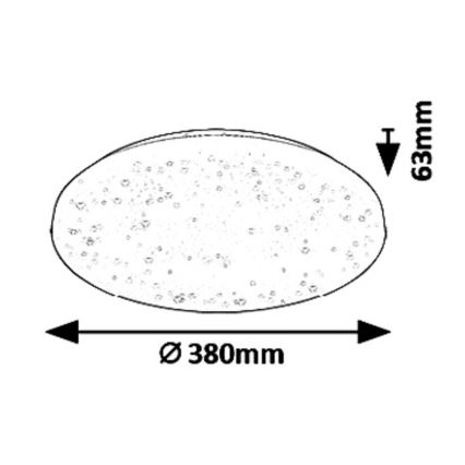 Rabalux - LED Stropní svítidlo LED/32W/230V