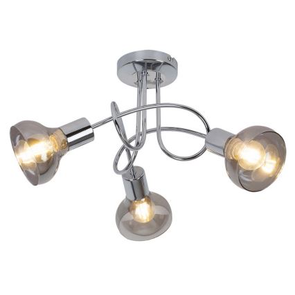 Rabalux - Přisazený lustr 3xE14/40W/230V lesklý chrom