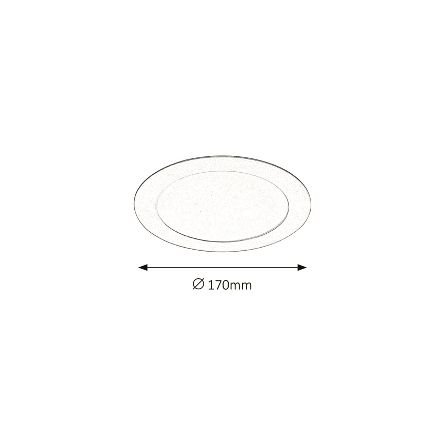 Rabalux - LED Podhledové svítidlo LED/12W/230V