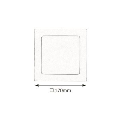 Rabalux - LED Podhledové svítidlo LED/12W/230V