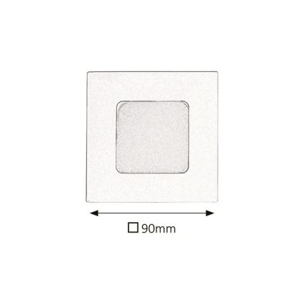 Rabalux 5580 - LED Podhledové svítidlo LOIS LED/3W/230V mat.chrom hranatý