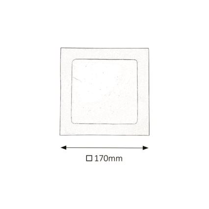 Rabalux - LED Koupelnové podhledové svítidlo LED/12W/230V 3000K IP44