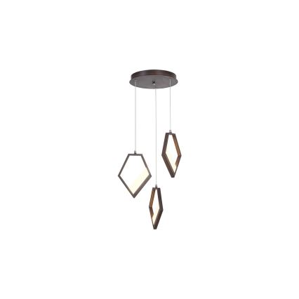 Rabalux - LED Lustr na lanku 3xLED/45W/230V