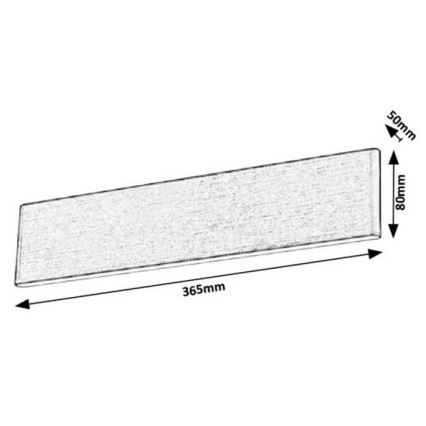 Rabalux - LED Nástěnné svítidlo LED/12W/230V