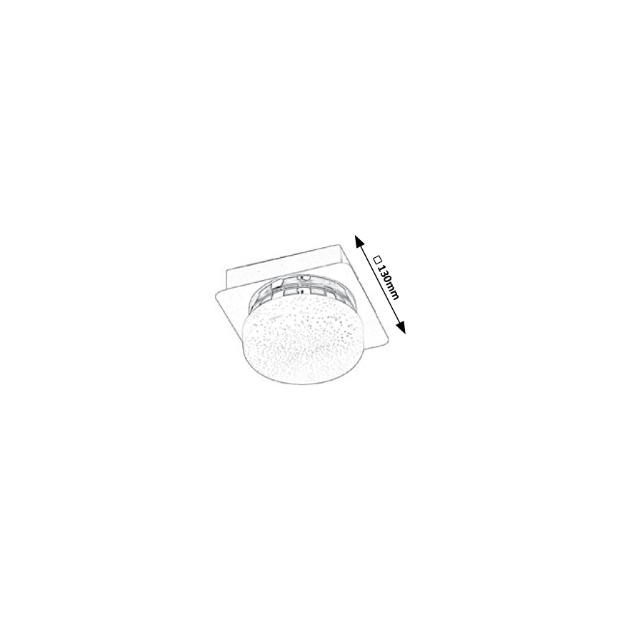 Rabalux - LED Stropní svítidlo LED/5W/230V 13x13 cm