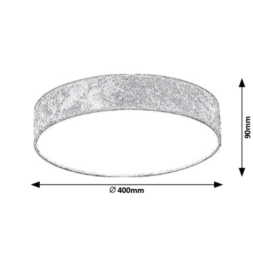 Rabalux - LED Stropní svítidlo LED/24W/230V pr. 40 cm