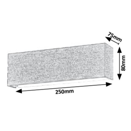 Rabalux - LED Nástěnné svítidlo LED/6W/230V