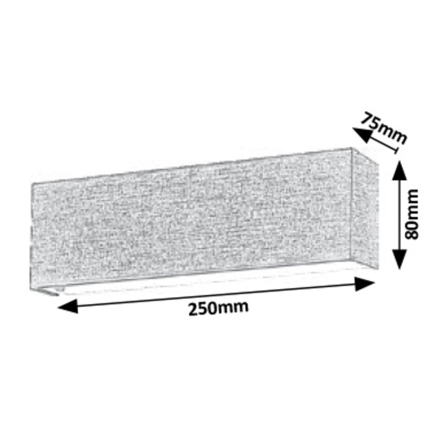 Rabalux - LED Nástěnné svítidlo LED/6W/230V