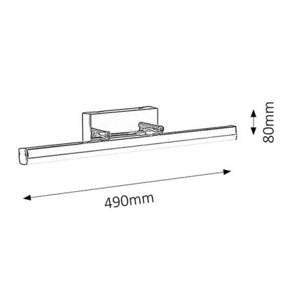 Rabalux - LED Koupelnové svítidlo LED/12W/230V IP44