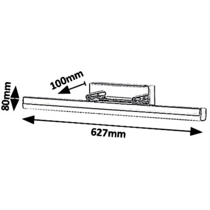 Rabalux - LED Koupelnové osvětlení zrcadla LED/18W/230V IP44