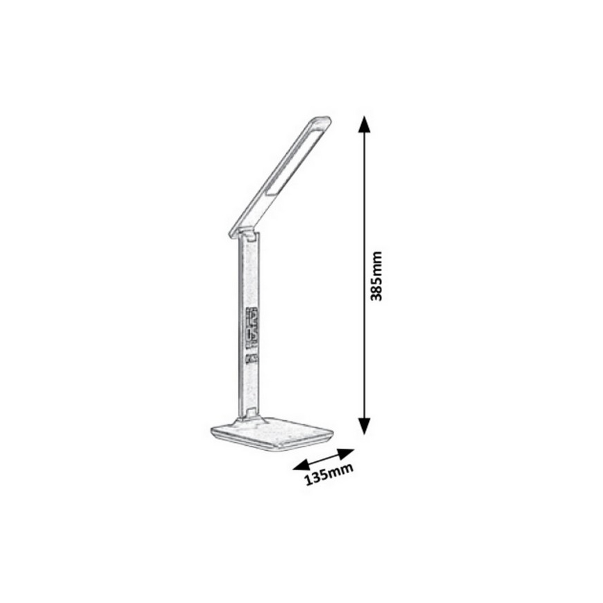 Rabalux - LED Stmívatelná dotyková stolní lampa LED/13W/230V