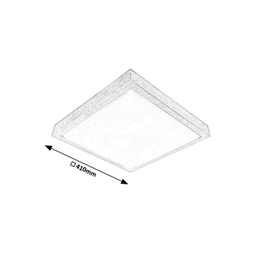 Rabalux - LED Stropní svítidlo LED/24W/230V 41x41 cm