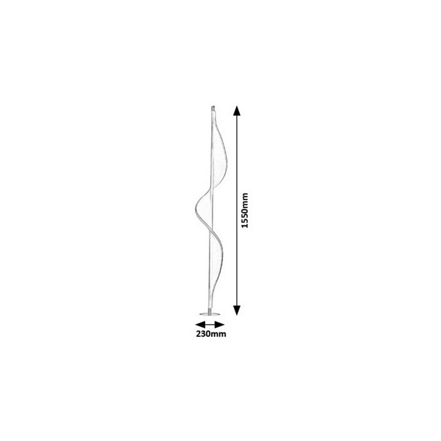 Rabalux - LED Stojací lampa LED/34W/230V