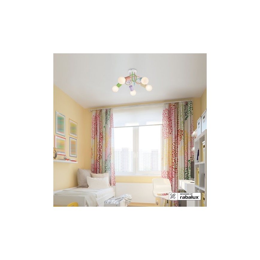 Rabalux - Přisazený lustr 5xE27/40W/230V