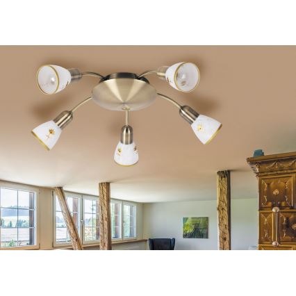 Rabalux - Stropní svítidlo 5xE14/40W/230V