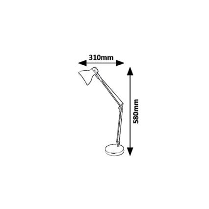 Rabalux - Stolní lampa 1xE14/11W/230V