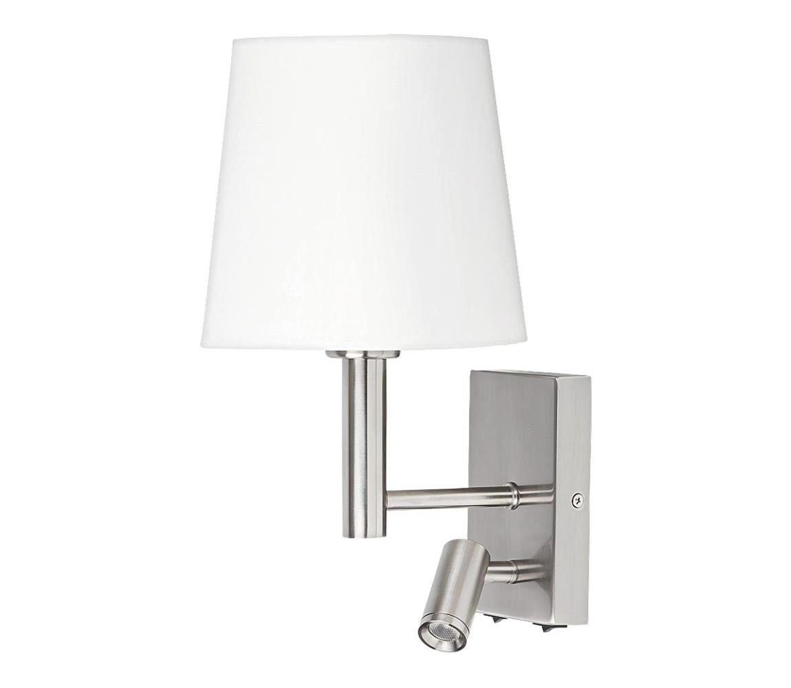 Rabalux Rabalux 6539 - Nástěnné svítidlo HARVEY E27/40W + LED/3W RL6539