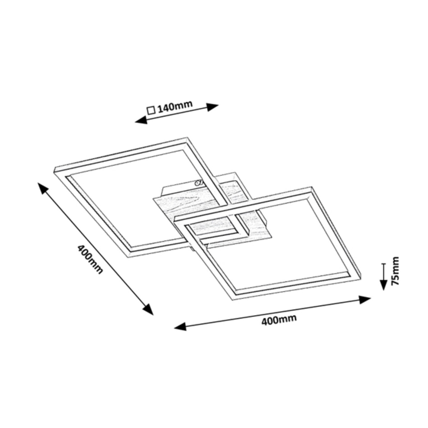 Rabalux - LED Stropní svítidlo LED/24W/230V
