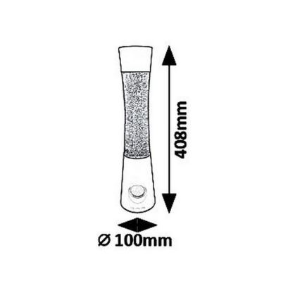 Rabalux - LED RGB Stolní lampa s Bluetooth reproduktorem 5W/5V