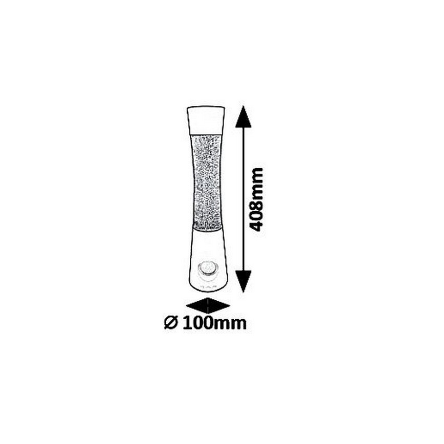 Rabalux - LED RGB Stolní lampa s Bluetooth reproduktorem 5W/5V